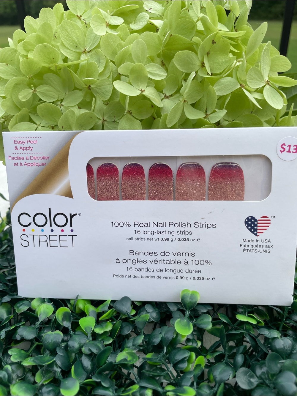 Color Street Nuclear Fuchsian Retired Nail Polish Strips New Sealed in Box